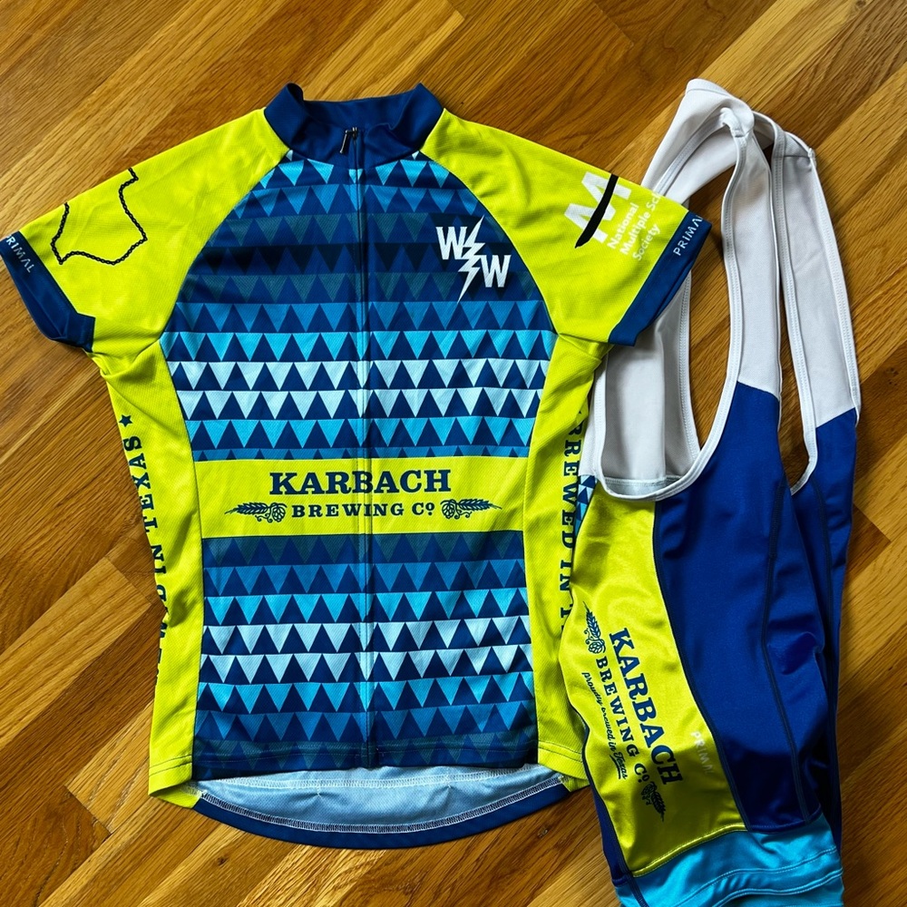 Women’s Karbach Brewing Cycling Jersey and Bib Set